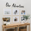 Our Adventures - Metal Wall Art